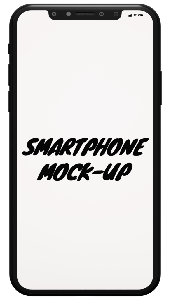 mock up smartphone